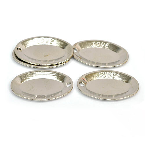 5개입 S-73 참장식 타원 접시 2.5x3.7cm