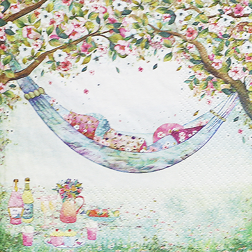 냅킨아트 363414 Hammock full of Cushions 냅킨20매 33x33cm 0990