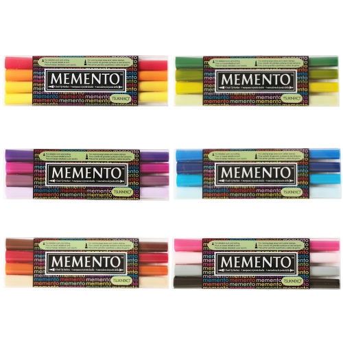 메멘토 마커 MEMENTO MARKER 4PCS SET 복층