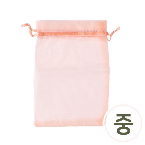 망사주머니 중 피치 11x16cm 5개입