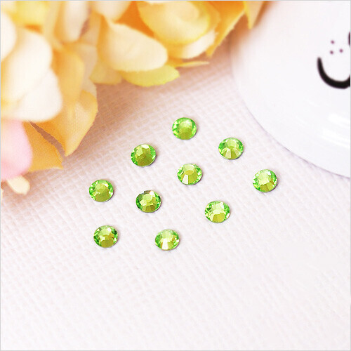 SS10-7 Light Peridot 라이트 페리도트 3mm 약300개입 핫픽스