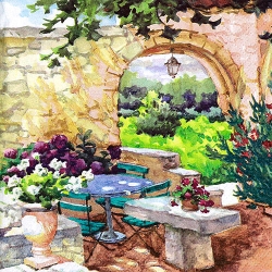 냅킨아트 344622 Patio Morning in Provence 냅킨20매 33x33cm 2120