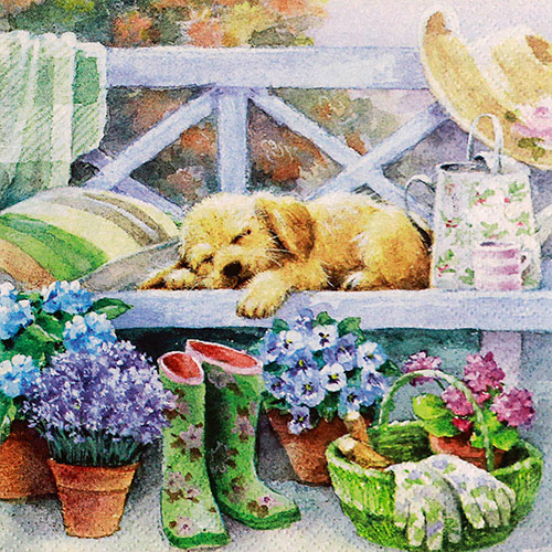 냅킨아트 389216 Gardening Break 냅킨20매 33x33cm 2132