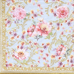 냅킨아트 MAJF Majestic Flowers 냅킨20매 33x33cm 2239