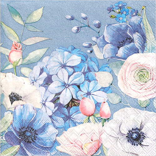 냅킨아트 13313280 Blooming Mystery 냅킨20매 33x33cm 2316