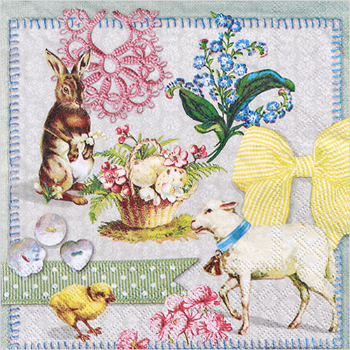 냅킨아트 23301635 Easter Collage 냅킨20매 33x33cm 2366