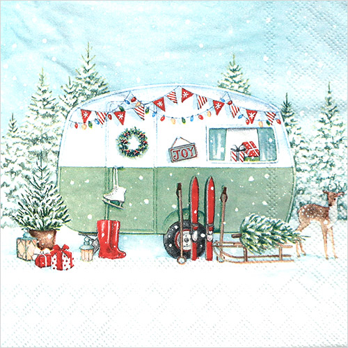 냅킨아트 33313600 ChristmasCaravan 냅킨20매 33x33cm 2497