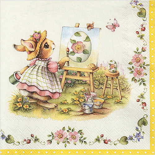 냅킨아트 L816400 SPRING EASTER TIME V B 냅킨20매 33x33cm 2508