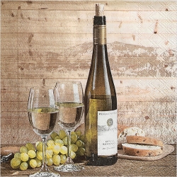 냅킨아트 L575100 TASTE OF WHITE WINE 냅킨20매 33x33cm 2525