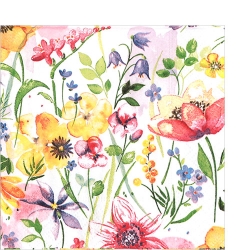 냅킨아트 100681 Flower meadow 냅킨20매 25x25cm 2589