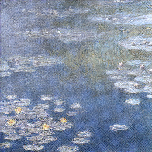 냅킨아트 L435400 MONET WATERLILIES 냅킨20매 33x33cm 2662