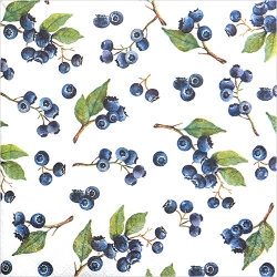 냅킨아트 L601300 BLUEBERRIES 냅킨20매 33x33cm 2691