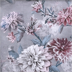 냅킨아트 L820245 DARIA grey 냅킨20매 33x33cm 2716