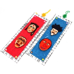 (MS) MDF 전통 한국 탈 벽걸이