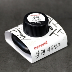 모나미 붓펜 리필 잉크 검정 15ml