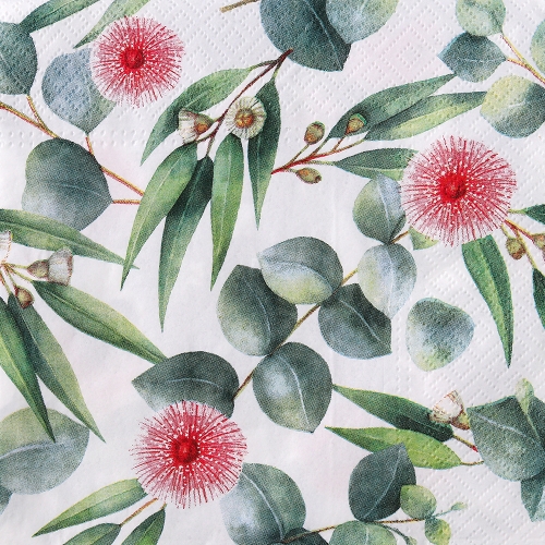 냅킨아트 TL704300 Leaves of Eucalyptus 냅킨20매 33x33cm