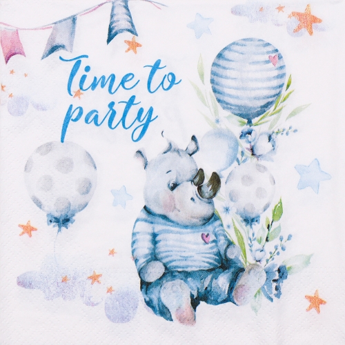 냅킨아트 75563 Time to Party 냅킨20매 33x33cm
