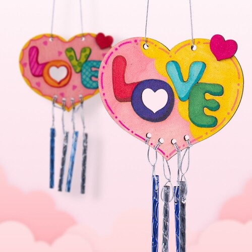 (MS) Love 하트 풍경 벨