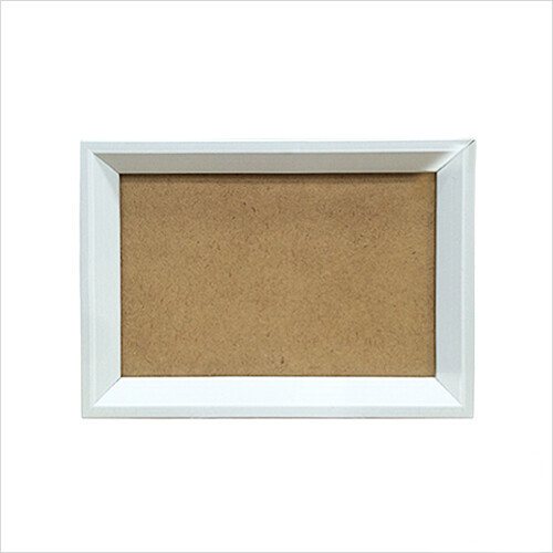 십자수액자 2호 백색 합판크기 10.3x15.3cm