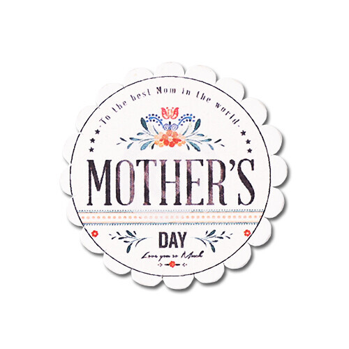 SB-179 우드장식 MOTHERS DAY 54mm 10개입