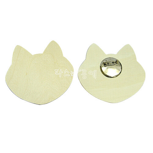 여우 브로치 9x9cm 10개입