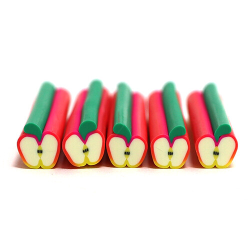 막대 토핑 사과3 약10mm 길이 5cm 5개입