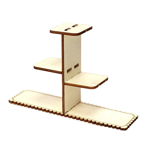 삼각 3단 선반 3.5x12.5x8.5cm 5개입