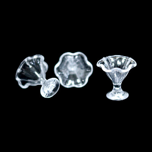 MS-63 미니어처 투명 미니 파르페잔 20x18mm 10개입