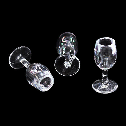 MS-66 미니어처 투명 와인잔1 13x30mm 10개입