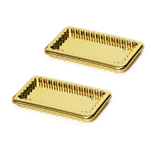 미니어처 케익받침 사각 30x50x5mm 5개입