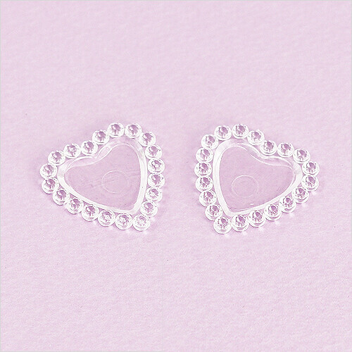 미니어처 케익판 하트 30x30mm 10개입