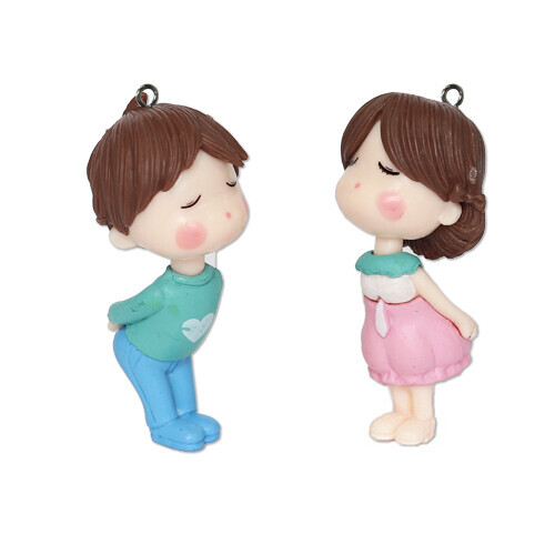 장식 인형 1호 30x57mm 1세트