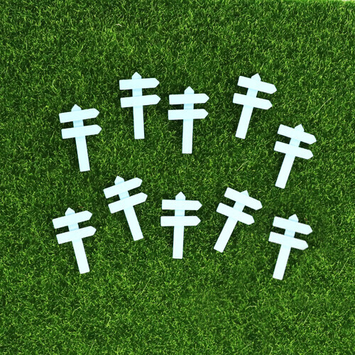 장식소품 64호 이정표 3호 하늘 3x5cm 10개입