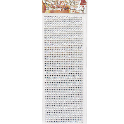 스티커 큐빅 대 투명 4mm