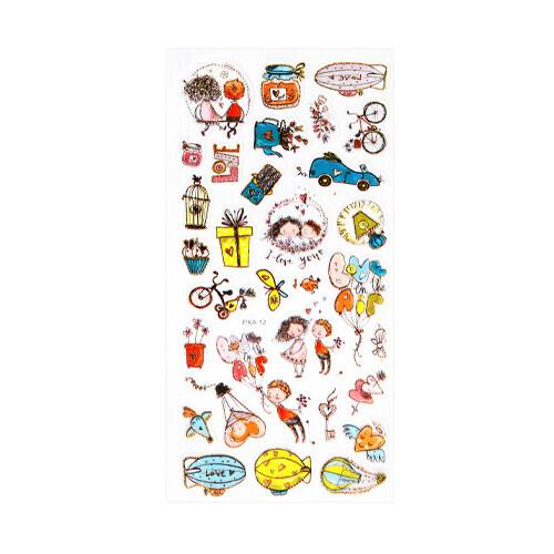골든스티커 5호 친구들 9x18cm
