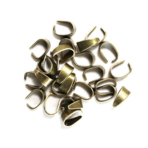 펜던트 이음새 고리 황동색 3x7mm 30개입