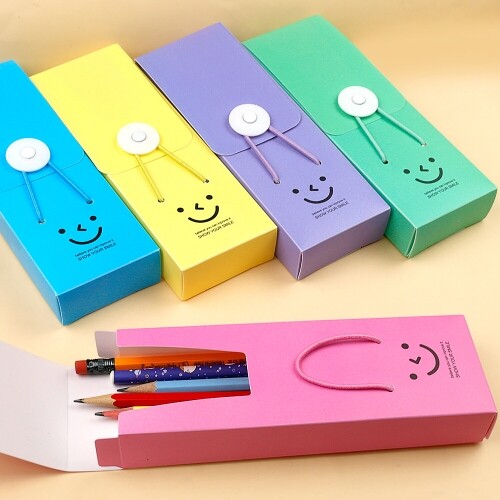 칼라 다용도 스마일 사각 케이스