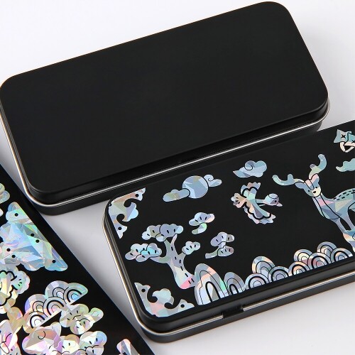 미니 철제 사각 틴 케이스 보관함