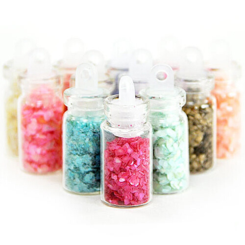 레진아트 자개가루 1호 12색