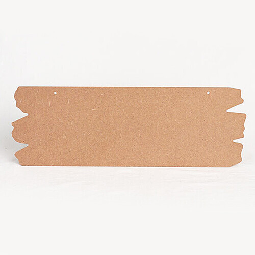 5개입 통나무 데코판 1호 38x13cm 두께3mm