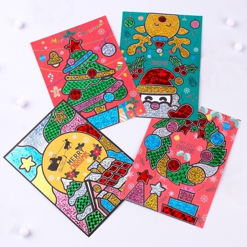 (MS) ★연말특가★ NEW 메리 크리스마스 포일 카드