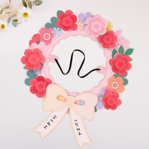 (MS) 카네이션 인간화환 가면