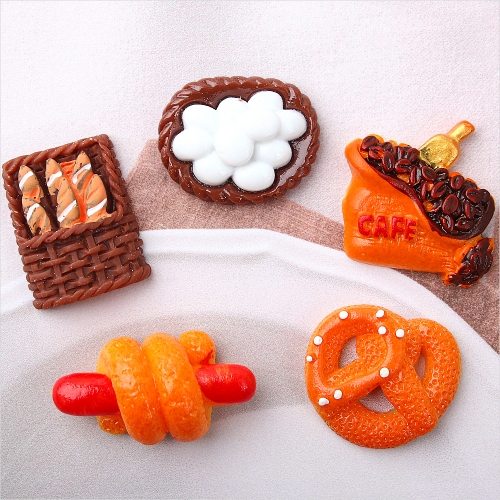 5개입 미니어처 디저트 브레드 빵 장식 데코