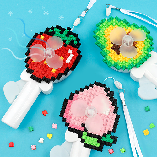 디폼 블럭 과일 손 선풍기 만들기 키트