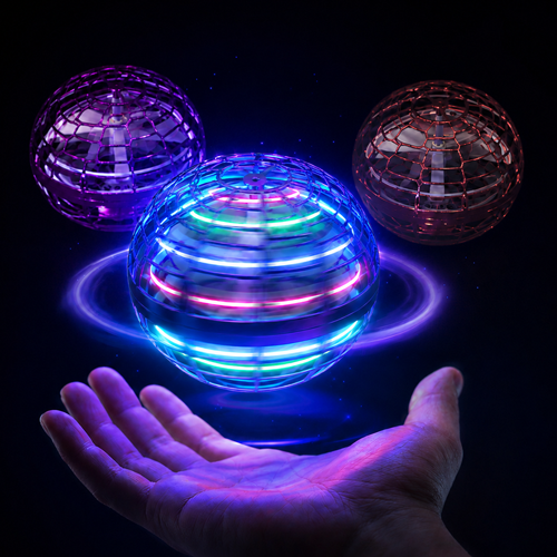 LED 플라잉 플로팅 회전 부메랑 볼 놀이