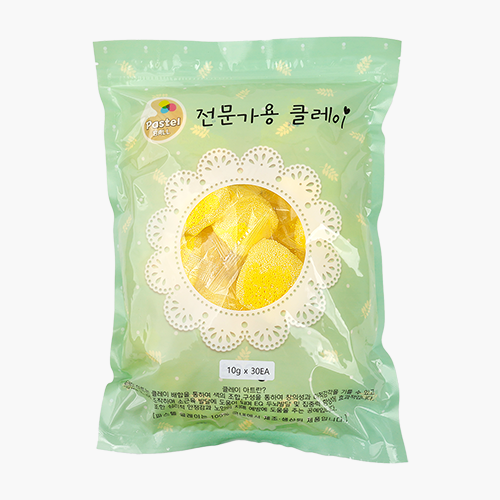 파스텔 볼클레이 단체수업용 10gx30개 노랑