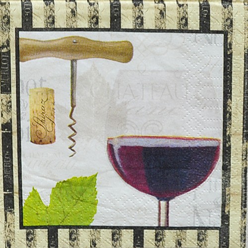 냅킨아트 1251102 Eatate Wine 냅킨20매 25x25cm 1322