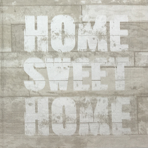 냅킨아트 1331857 Sweet Home taupe 냅킨20매 33x33cm 0047