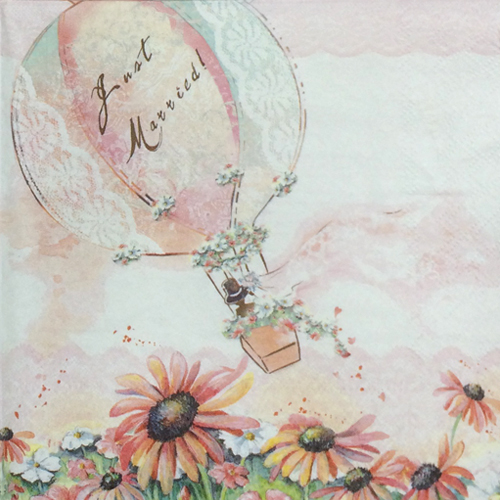 냅킨아트 13309300 Happily ever after 냅킨20매 33x33cm 0431