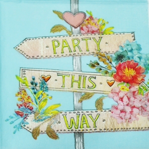 냅킨아트 1331914 Party this way 냅킨20매 33x33cm 0438